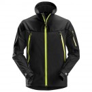 Veste softshell strech FW Noir/Néon 